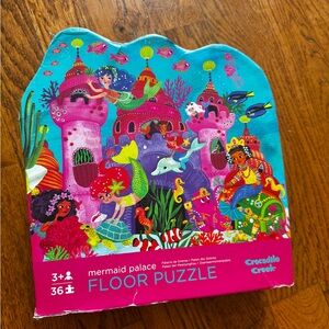 Blue and Pink Castle Puzzle for Kids